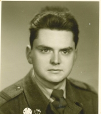 Desátník Jiří Tretera, cca 1963, Litoměřice