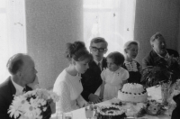 Wedding of Jiří Vaníček in 1969
