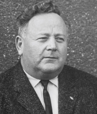 Tatínek Josef Vaníček v roce 1963 po propuštění z vězení
