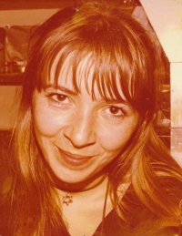 Eva Jerochim in Prague in 1979