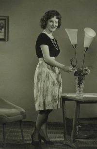 Edita Krystýnková na počátku šedesátých let
