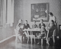 Jedlička's Institute, dining room, 1913–1914