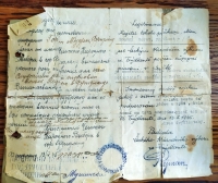 Povolení pro Horsta Moudrého vydané 13. května 1945 sovětskými vojáky, aby mohl jezdit do práce na kole