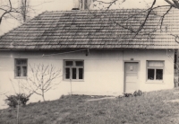 Vlasta's birthplace in Újezd