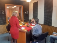 Workshop at Czech Radio