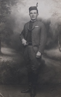 Sokol a masarykovec František Mergl, dědeček Jaromíra Mergla