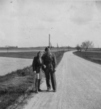 Rodiče pamětníka, Marie a Adolf Palarčíkovi