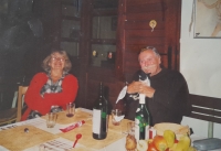 Zdeněk Jelínek s manželkou Janou Halířovou