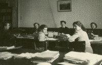 Kancelář Živeny u Východního nádraží v Opavě, 50. léta, 20. století