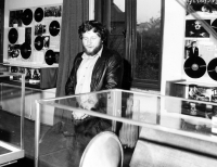Zahájení výstavy „Historie záznamu zvuku“ v Regionálním muzeu v Žatci, 1984