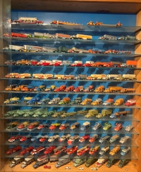 Witness's collection of hand-made model cars