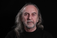 Jiří Suchan při natáčení pro Paměť národa, 2023, Olomouc