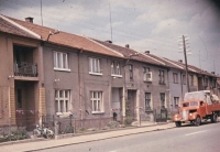 Rodný dům v Miloše Schütze v Přelouči, 40. léta
