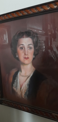 Portrét maminky, autor Rudolf Vácha