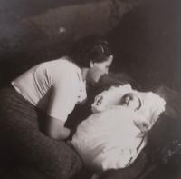 Květuše Dostálová s maminkou Gertrudou Dýblovou