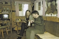 Dcera Luďka Markse Matylda Petrová v roce 2002