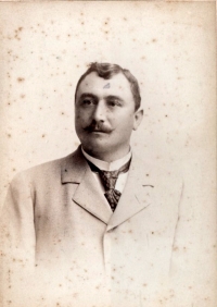 Dědeček Jiřího Geberta z otcovy strany