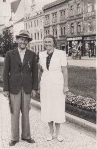 Rodiče Julius a Jarmila Běhalovi v Prostějově