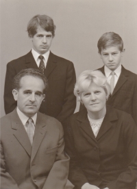 Rodina Vaculíkova, Josef, Petr, Josef a Marie