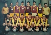 Vlastimír Lenert pictured in the Stadion magazine, second from left, bottom row, 1983