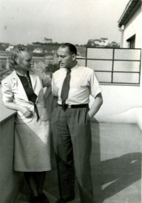 Miroslav a Růžena Gebertovi, rodiče pamětníka