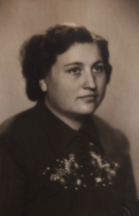 Witness's mother Gertruda Dýblová