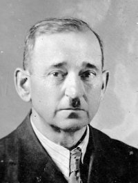 Otec Heleny Vavrošové Jan Kantor po návratu z koncentračního tábora / kolem roku 1942