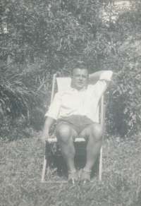 Otec pamětnice Jiří Čermák