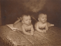 Zdeněk a Atonín Hájkovi, podzim 1938