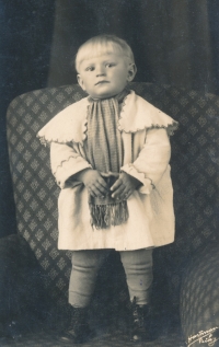 Josef Neček,  cca 1929