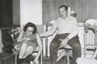 Věra a František Ničovi, 1986