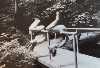 Ingrid Augstenová jako děvče