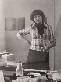 V práci, cca 1980