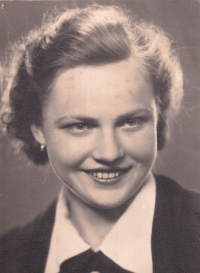 Mum of the witness Drahomíra Dobiášová, 2nd half of the 1940s