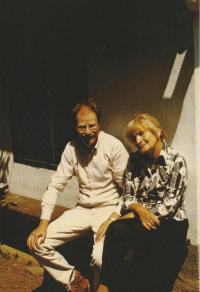 François Brélaz a Eva Kantůrková (polovina 80. let)
