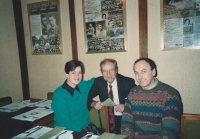 Setkání s panem a paní Hauptmanovými (1990 nebo 1991)