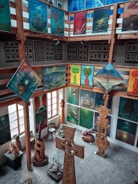 Interiér Galerie U Netopýra, 2022