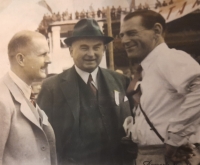 František Karel Janeček, František Janeček and British racer and engineer George William Patchett (1930s)