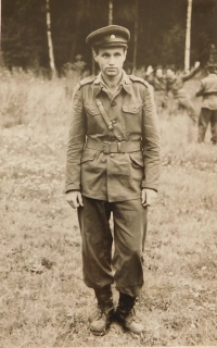 Jiří Pospíšil na vojenském cvičení v Ostravě