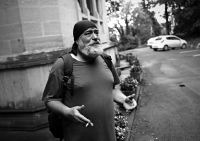 Luděk Marks během natáčení v roce 2023