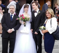 Svatba dcery Anny se Šimonem Pokorným, 2. 5. 2015