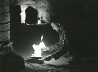 Jiří Berger, Jiří Berger při práci na filmu, Praha, 1982