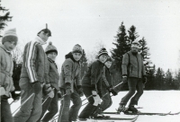 Jako instruktor lyžování, 80. léta