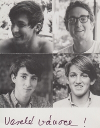 Synové Susanne Martin (Stiassni). Vánoční přání