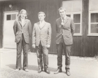 Antonín Zelinka první zleva