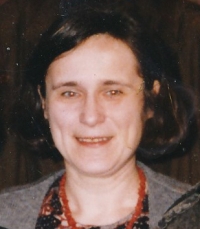 Ludmila Voříšková in her youth