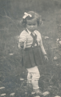 Ludmila as a child