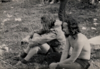 Zleva Jan Kaprál, Robert Bláha, Prostějov 1987