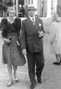 Ludmily rodiče Milena a Karel Kroužilkovi, 1947