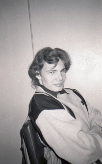 Ondřej Soukup jako student moskevského historicko-archivního institutu, Moskva, 1988